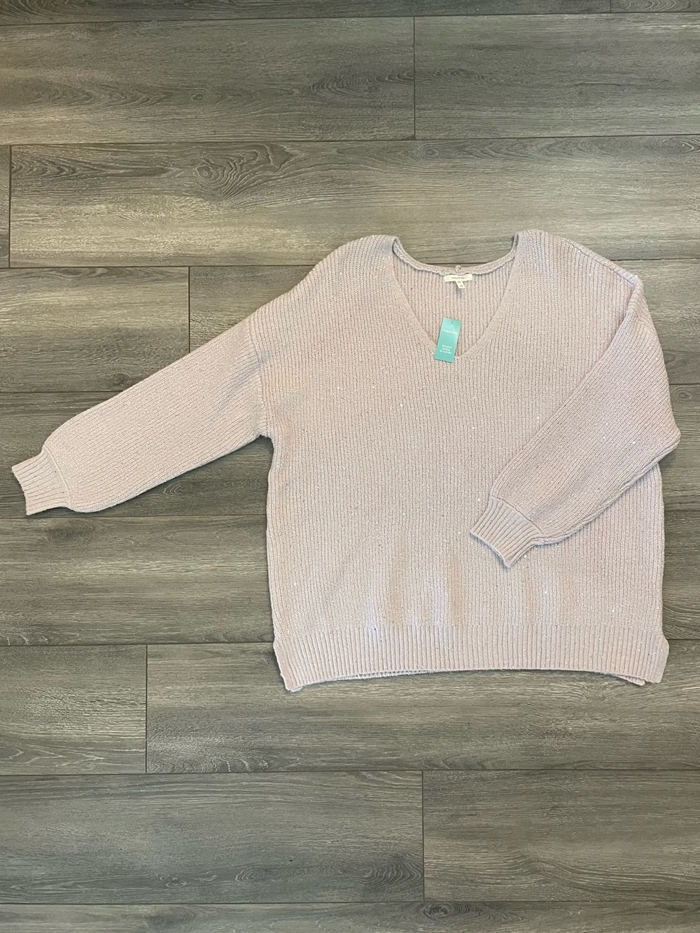 Maurices Pastel Lavender V-Neck Sweater NWT | size 2X
